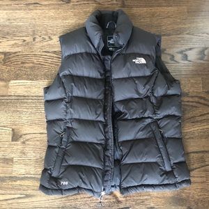 North Face puffy vest